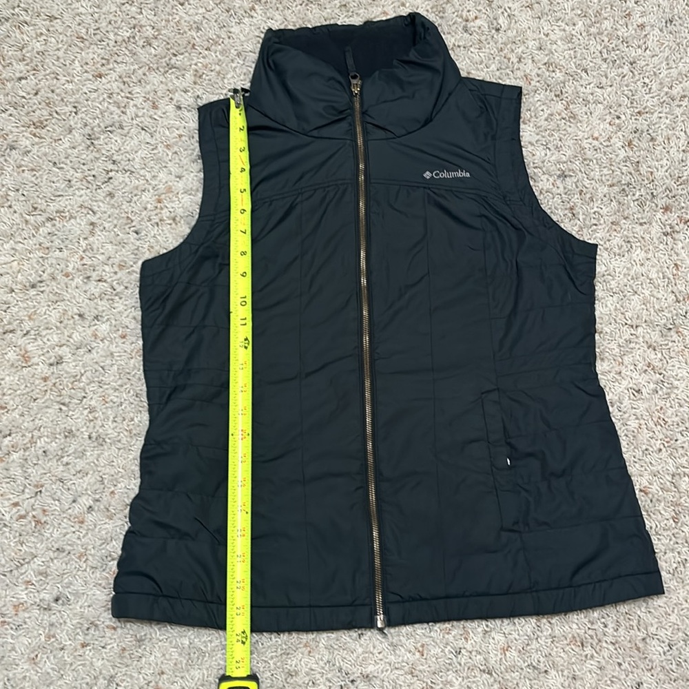 Columbia Vest Size Large Dark Grey/Black - Picture 3 of 13